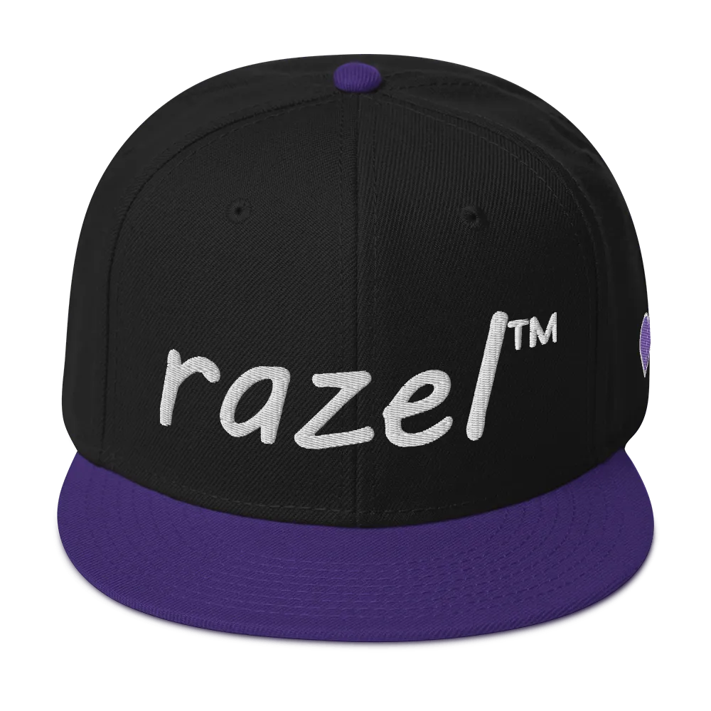 Razel witte snapback pet katoenmix
