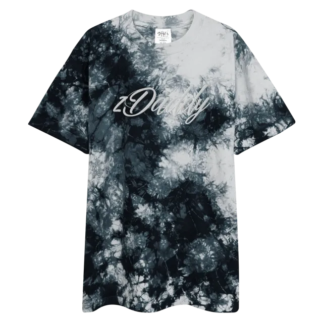 zDaddy Oversized tie-dye T-shirt Milky Way katoen M