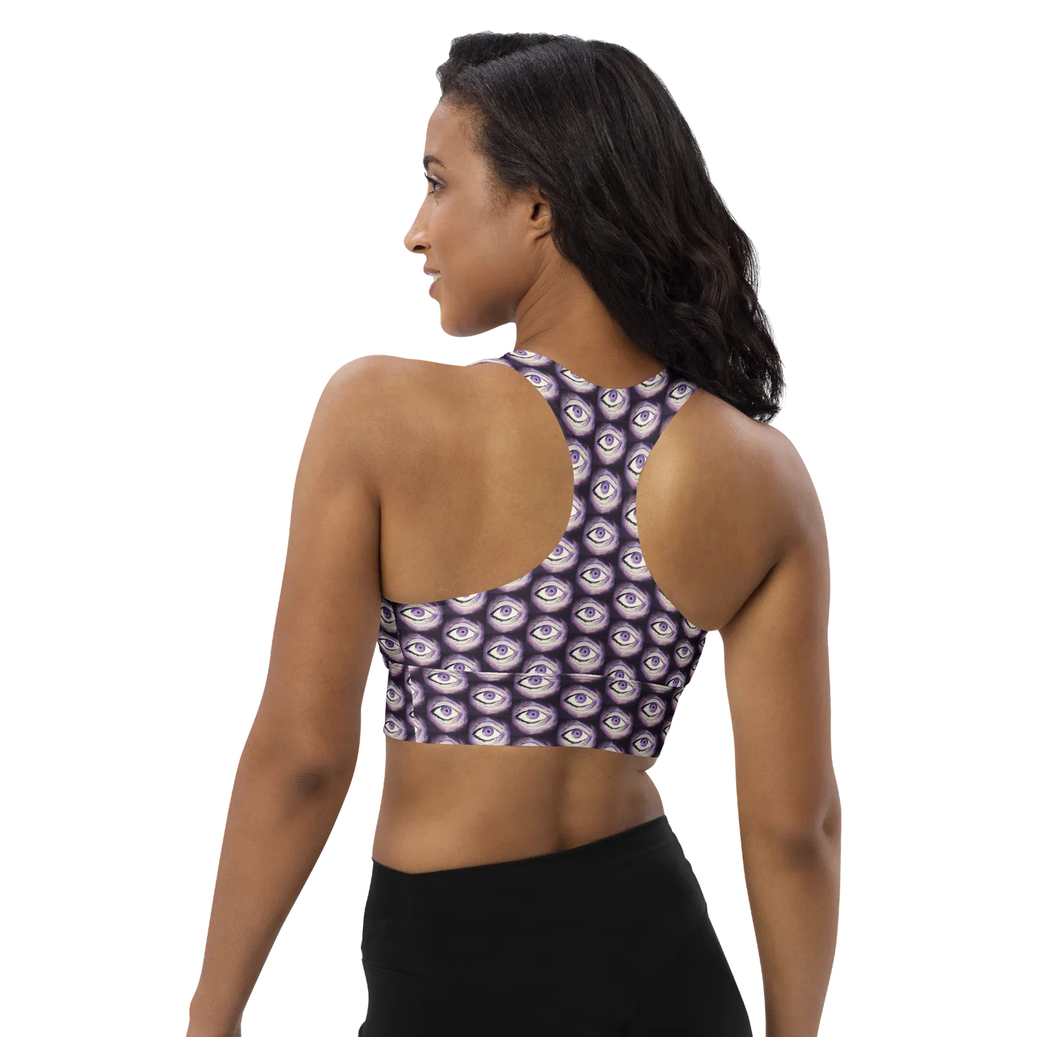 Razel Thousand Eyes of razel Motif crop top sport