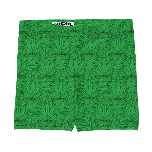 Razel Marijuana Tree Star Shorts spandex