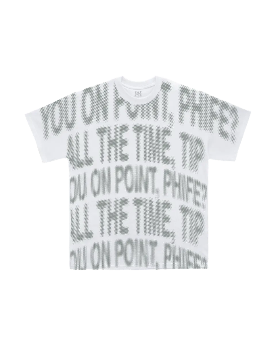 Tribe Called Quest ATCQ You On Point T-shirt wit katoen