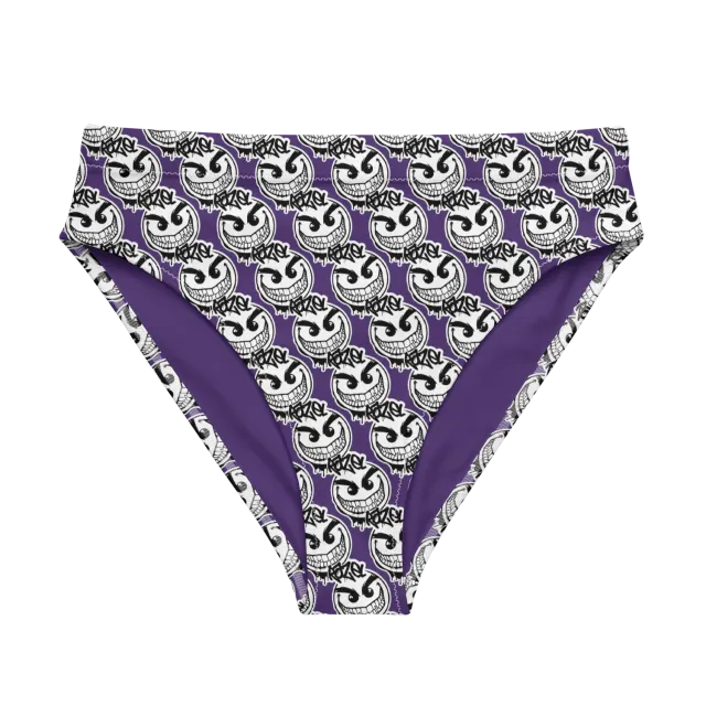 Razel Gang Drip Face high-waisted bikinibroekje