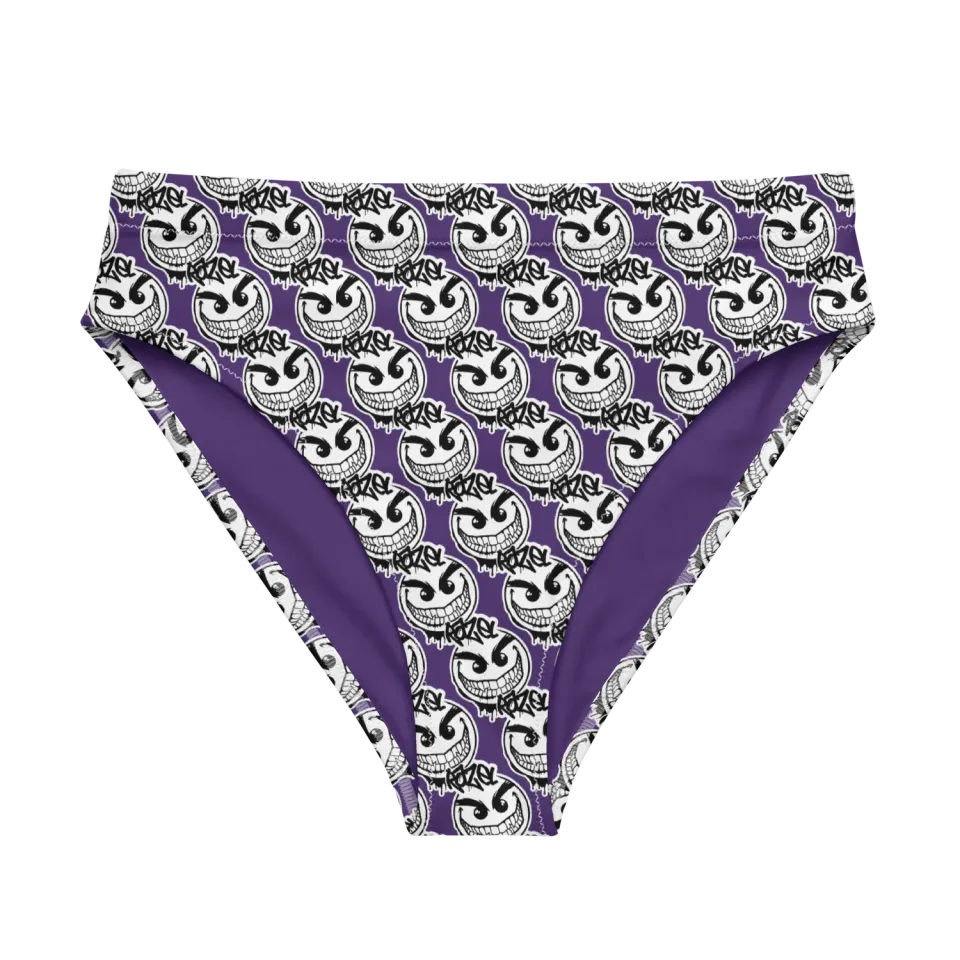 Razel Gang Drip Face high-waisted bikinibroekje
