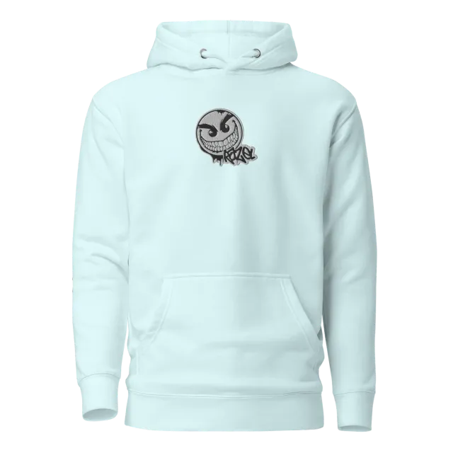 Razel Gang Drip Face Hoodie Geborduurd Katoen
