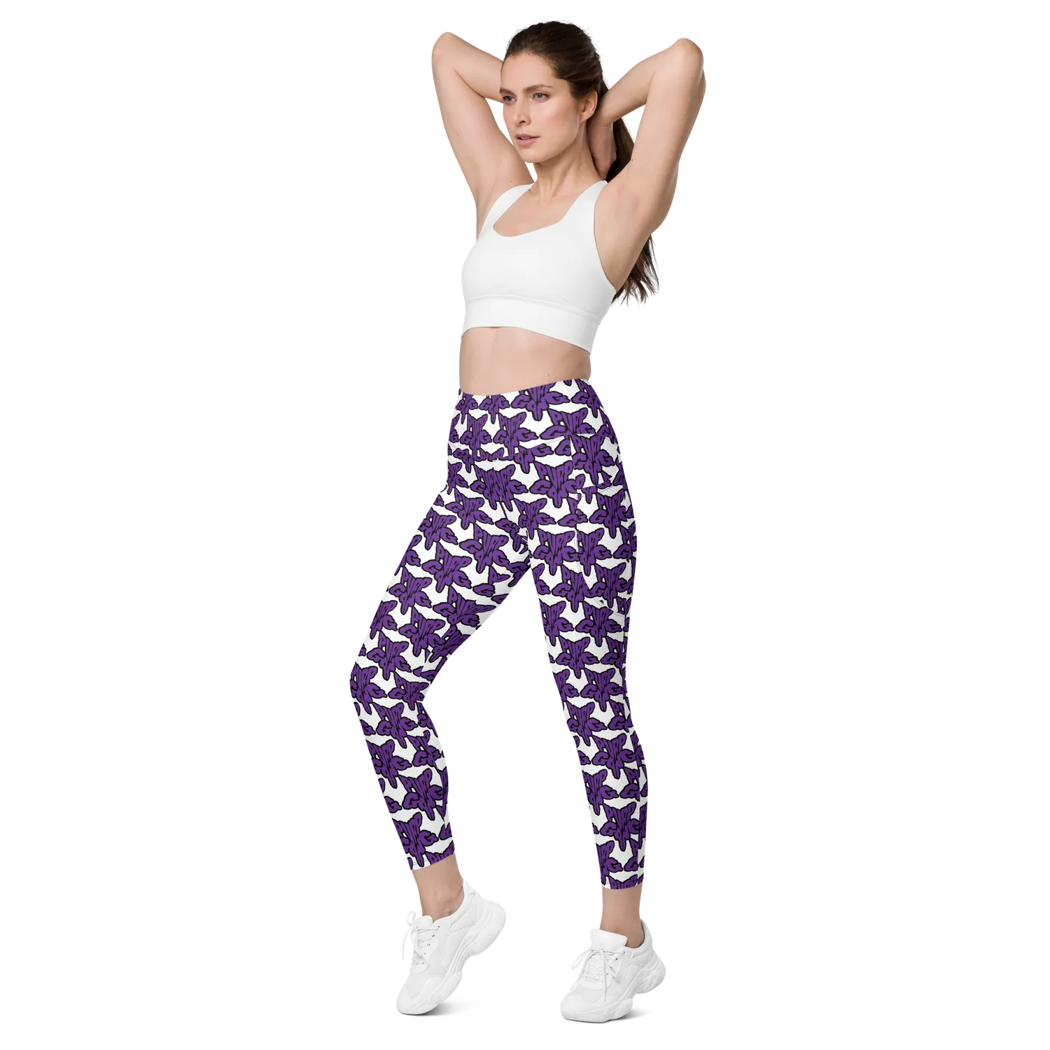 Razel Purp Gang Rock Star Legging met zakken