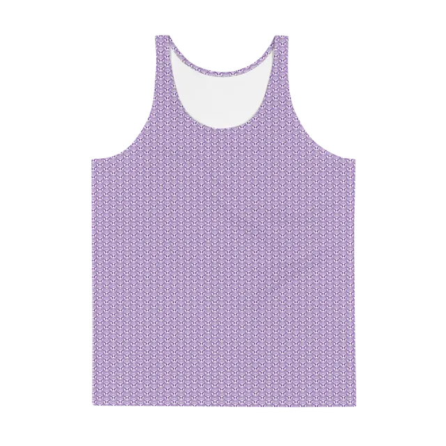 Razel Face Motif tanktop heren stretch zwart