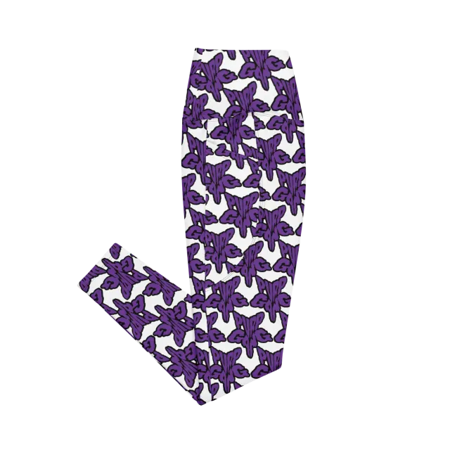 Razel Purp Gang Rock Star Legging met zakken