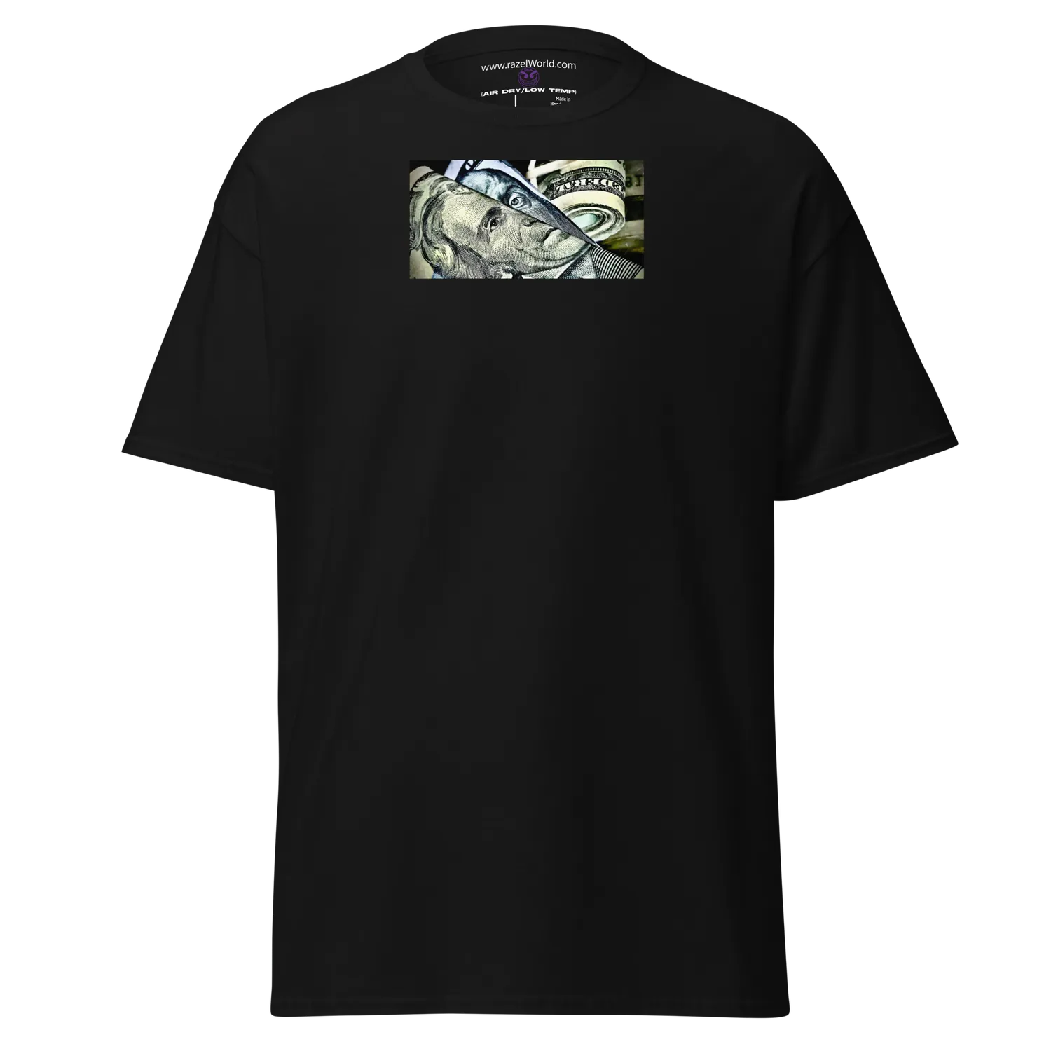 Razel Judgement Pay Tee T-shirt katoen zwart