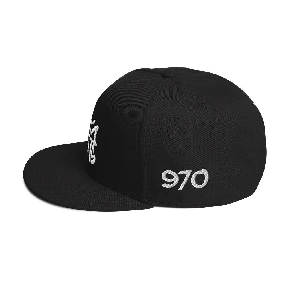 Razel White Fort Collins snapback wit