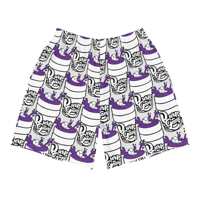 Razel Purp Gang Double Cup short heren zwart UPF50+