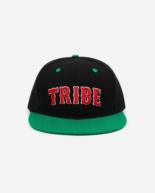 Tribe Called Quest ATCQ Two Tone Snapback Pet Groen-Zwart