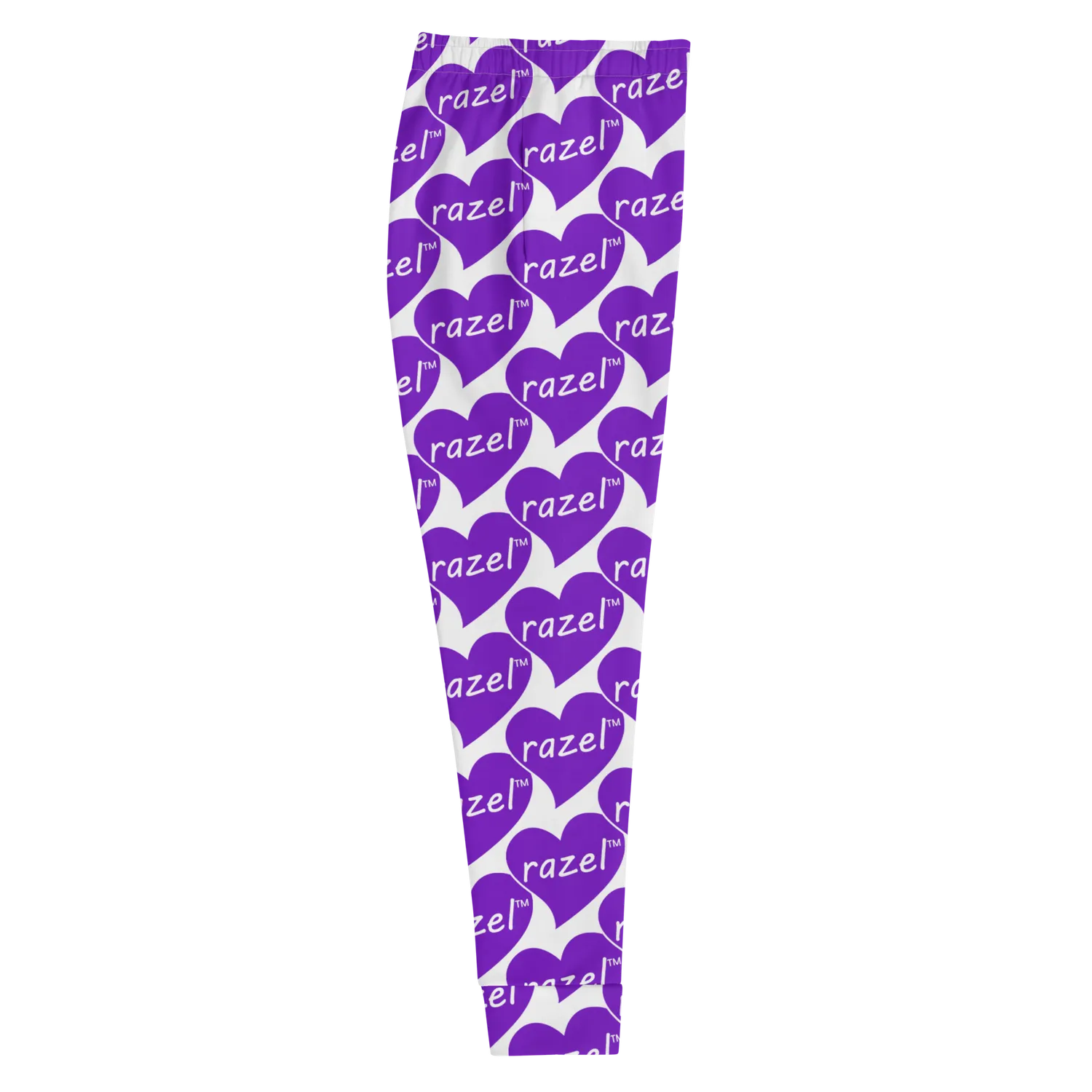 Razel Purple Hearted dames joggingbroek fleece