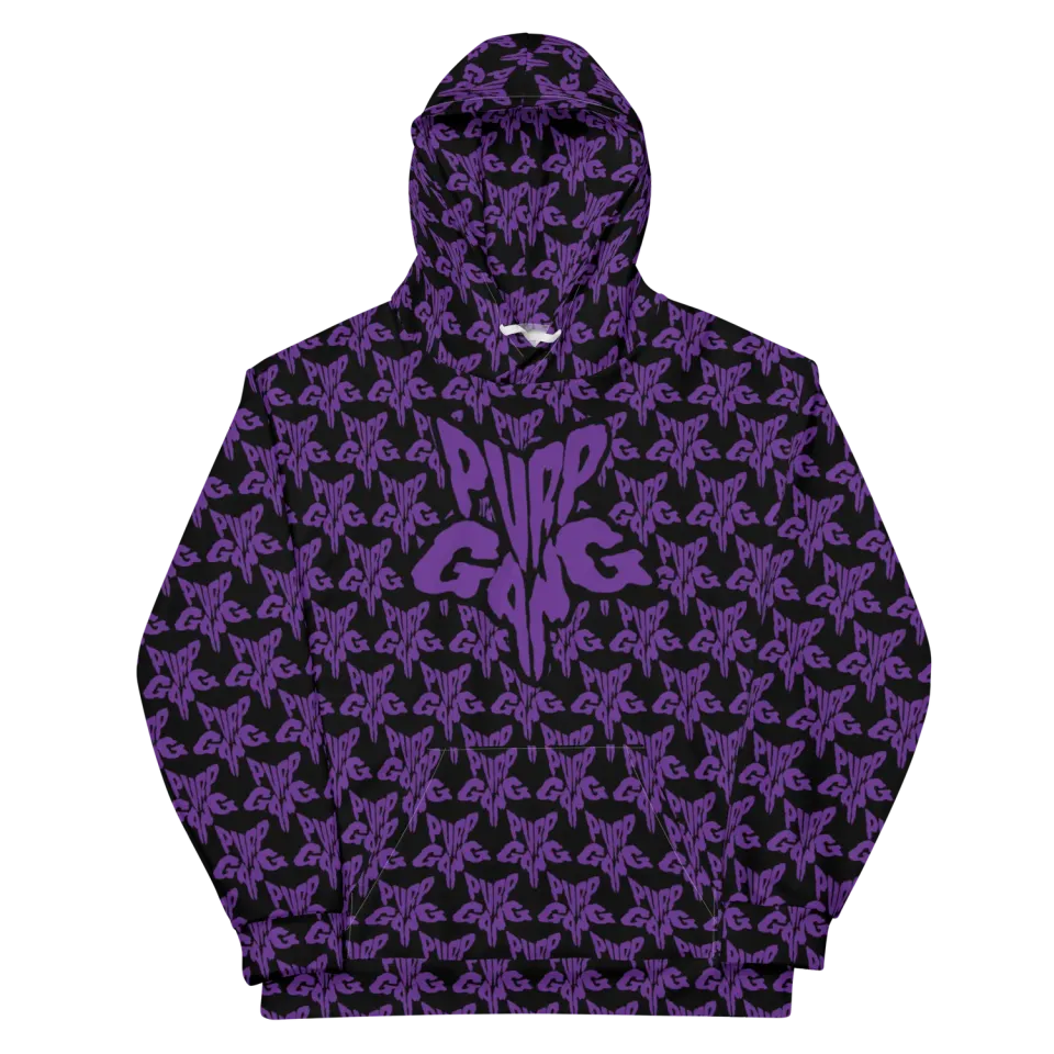 Razel Purp Gang Rock Star hoodie unisex fleece