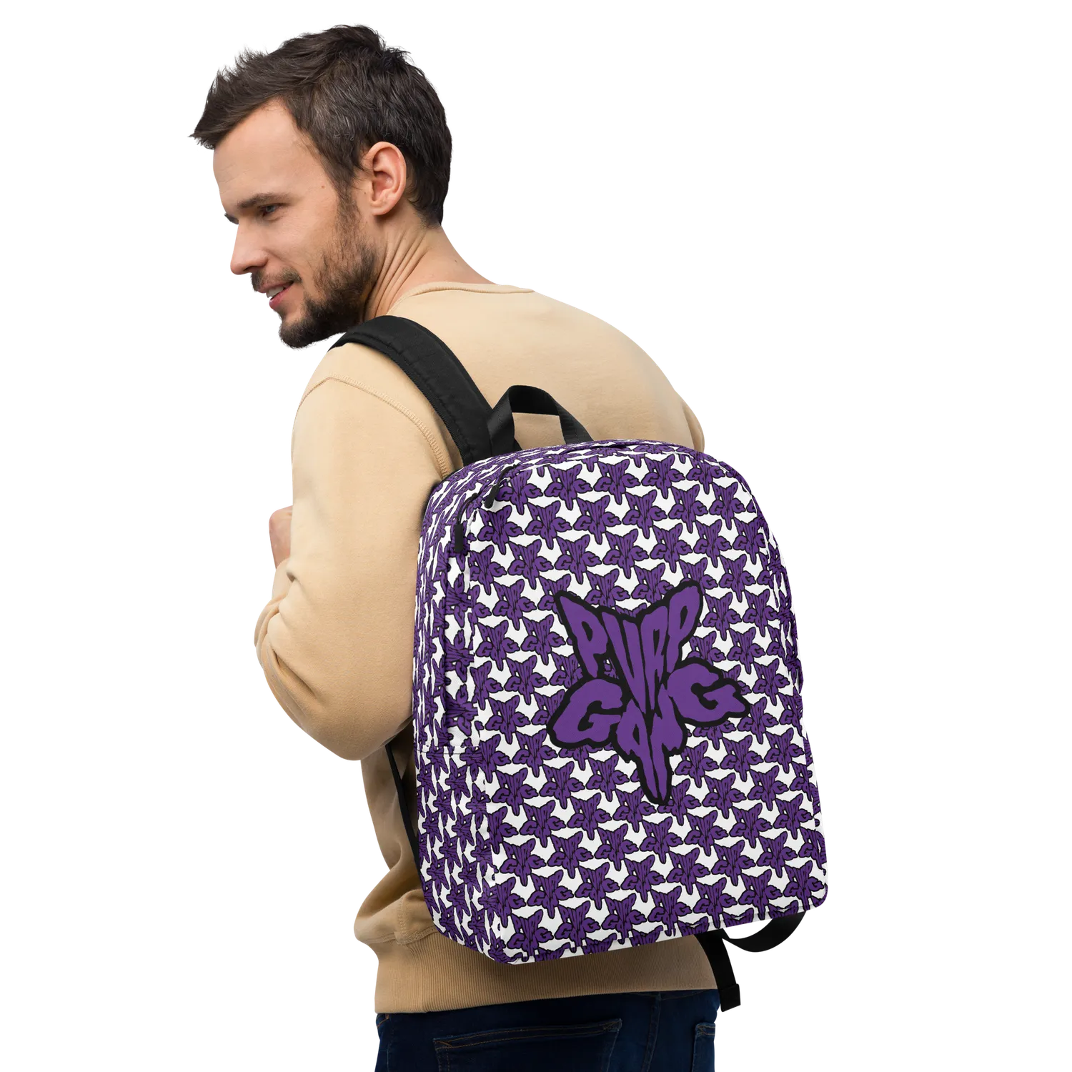 Razel Purp Gang Rock Star Motif rugzak 20 liter