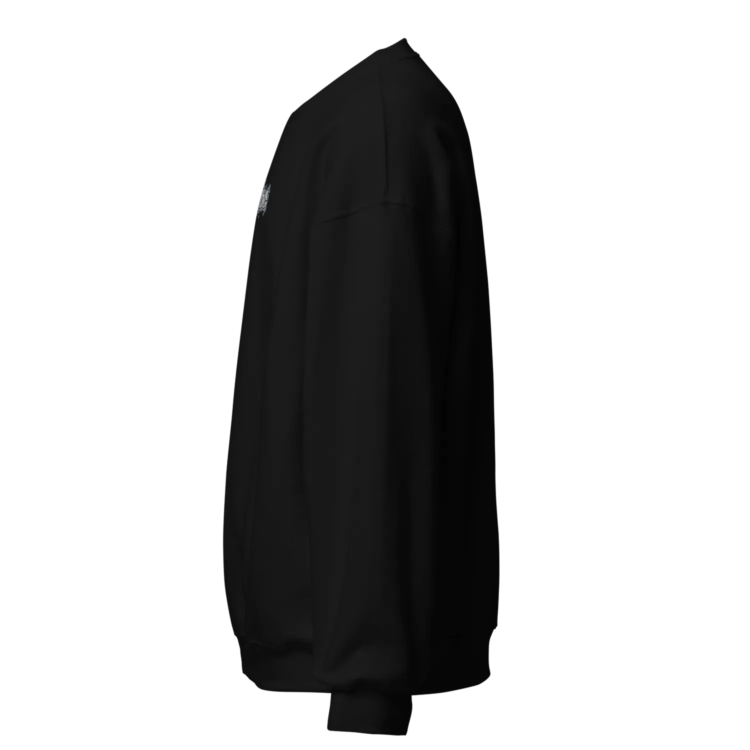 Razel Hoe Crewneck Sweater Zwart L Geborduurd