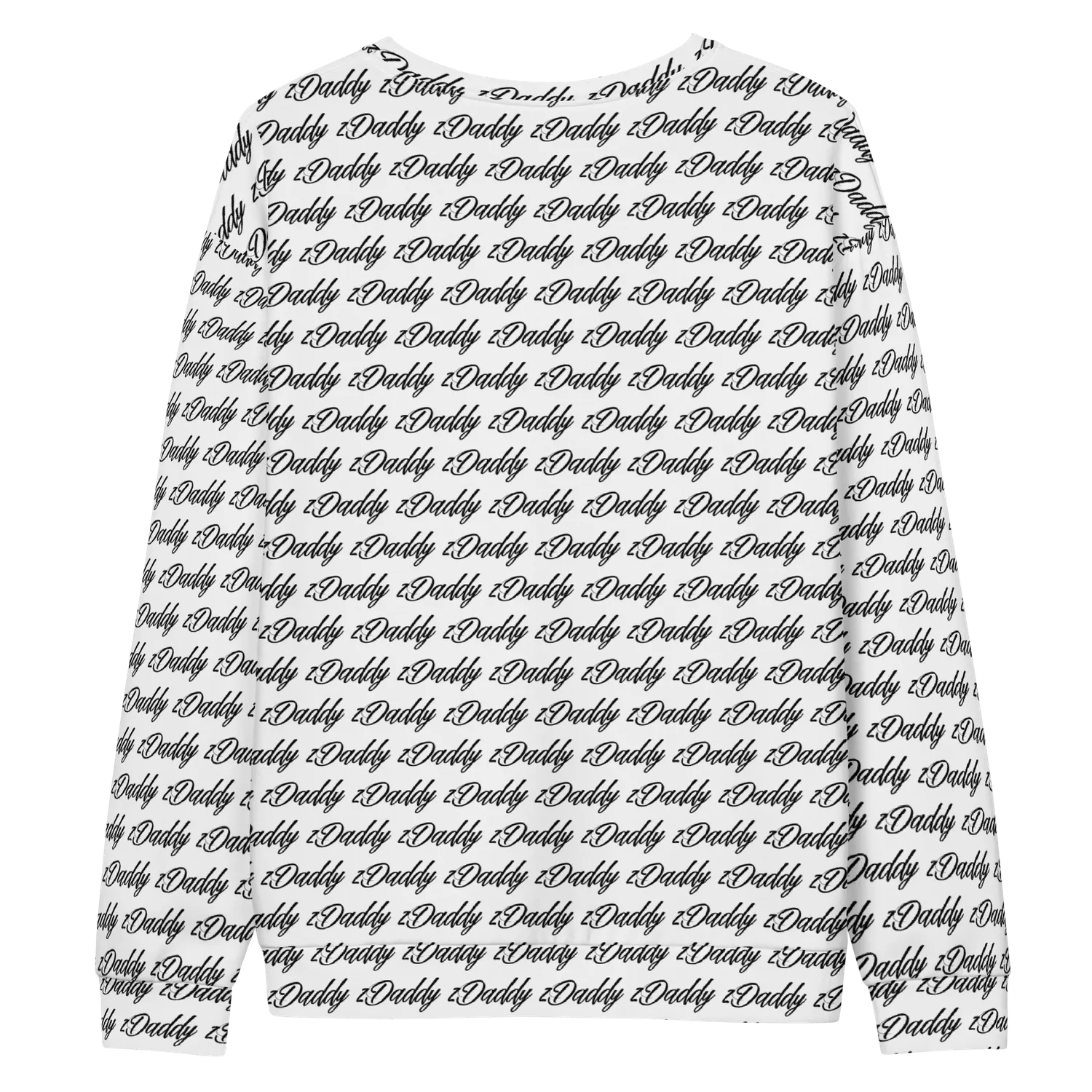 Razel zDaddy Motif Crewneck sweater unisex