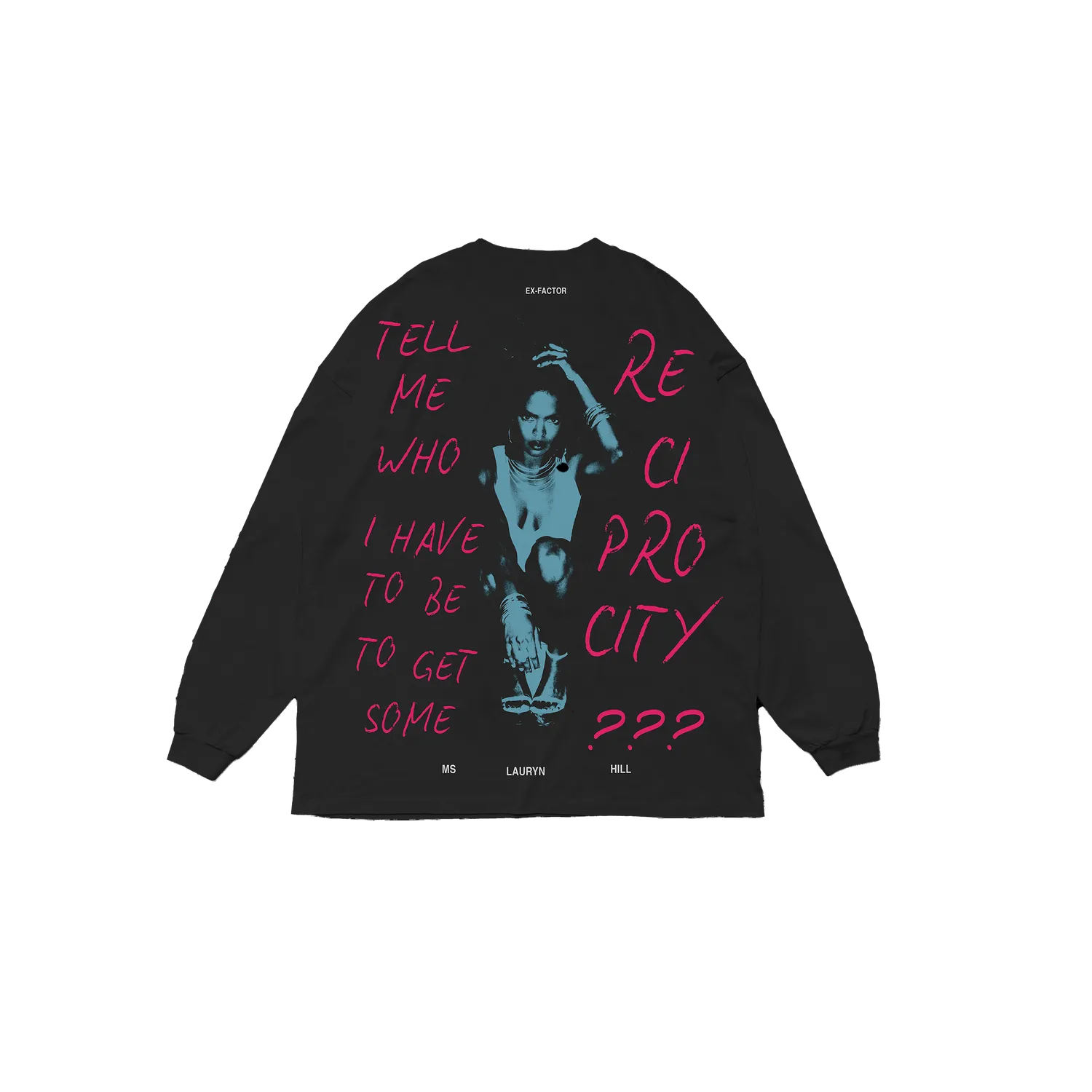 Lauryn Hill Ex-Factor longsleeve zwart officiële tour