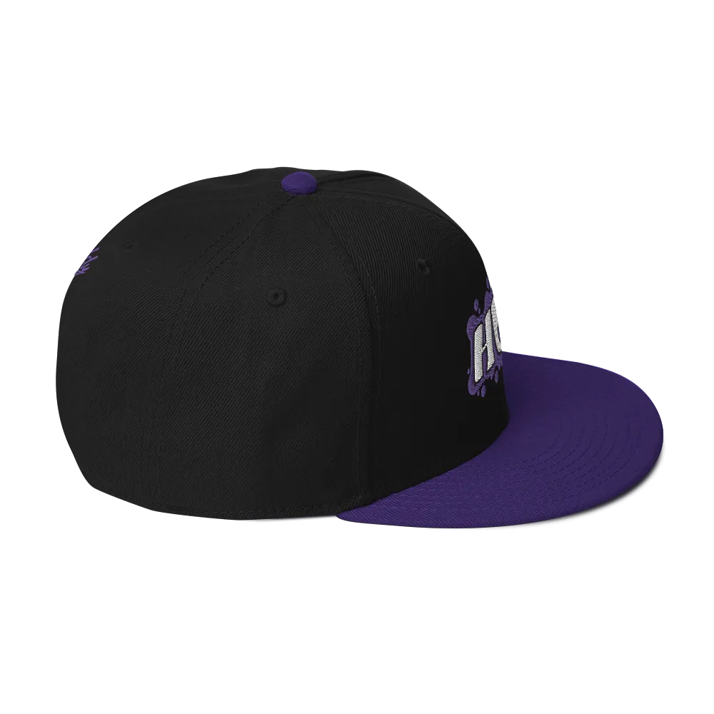 Razel Hoe Snapback Pet Zwart Verstelbaar