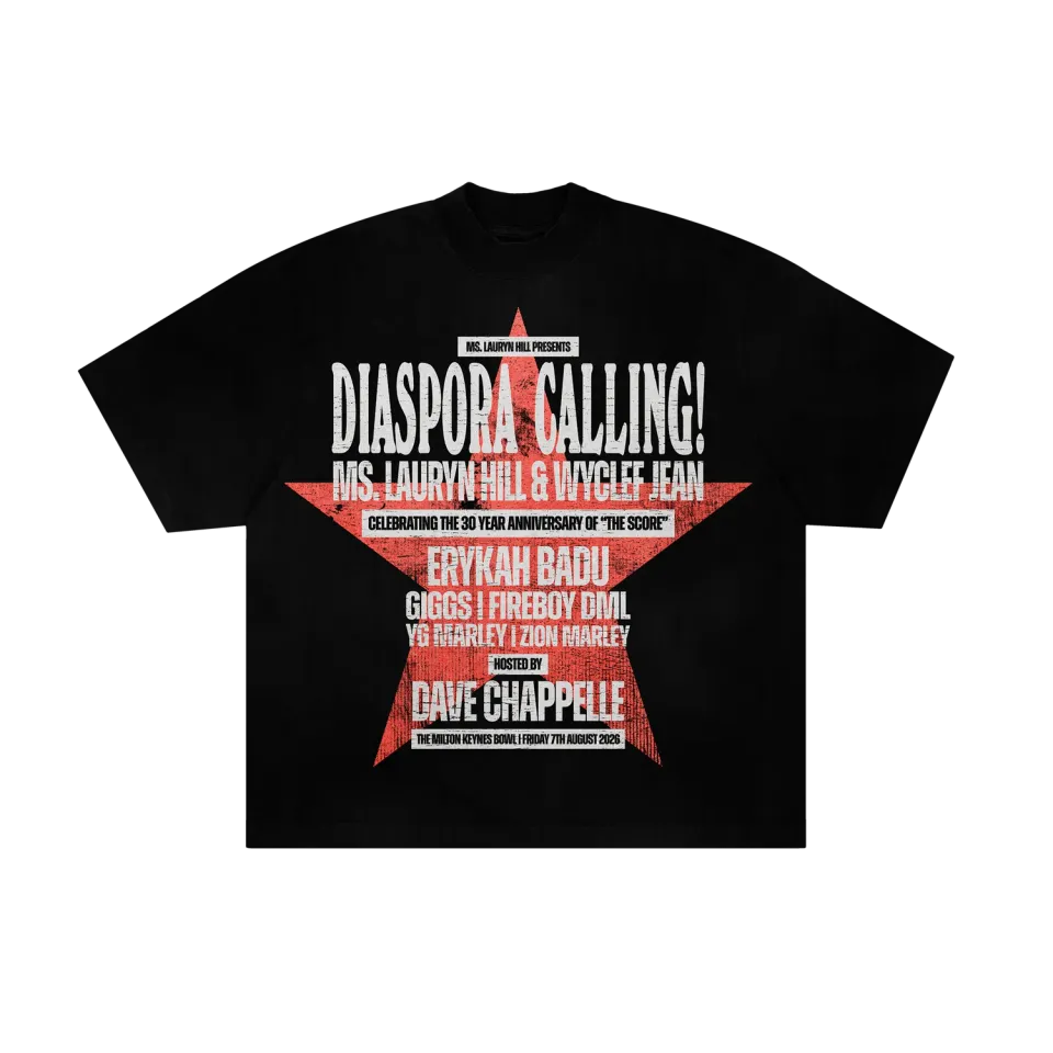 Lauryn Hill DC Tee V1 T-shirt officieel concertshirt