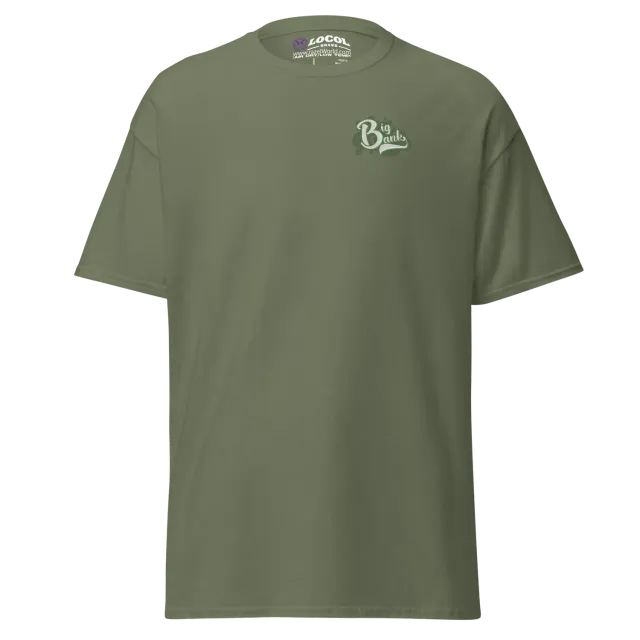 Razel Big Bank T-shirt Left Chest katoen 5 kleuren basic