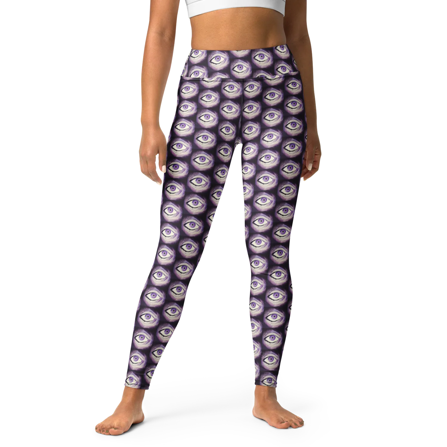 Razel Thousand Eyes Motif leggings M stretch
