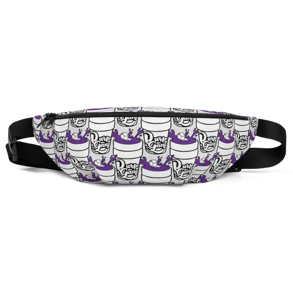 Razel Purp Gang Double Cup Motif Heuptas waterafstotend