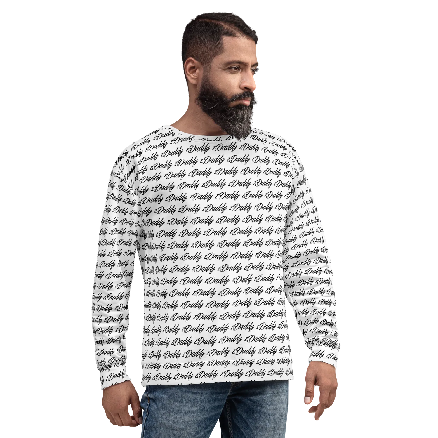 Razel zDaddy Motif Crewneck sweater unisex