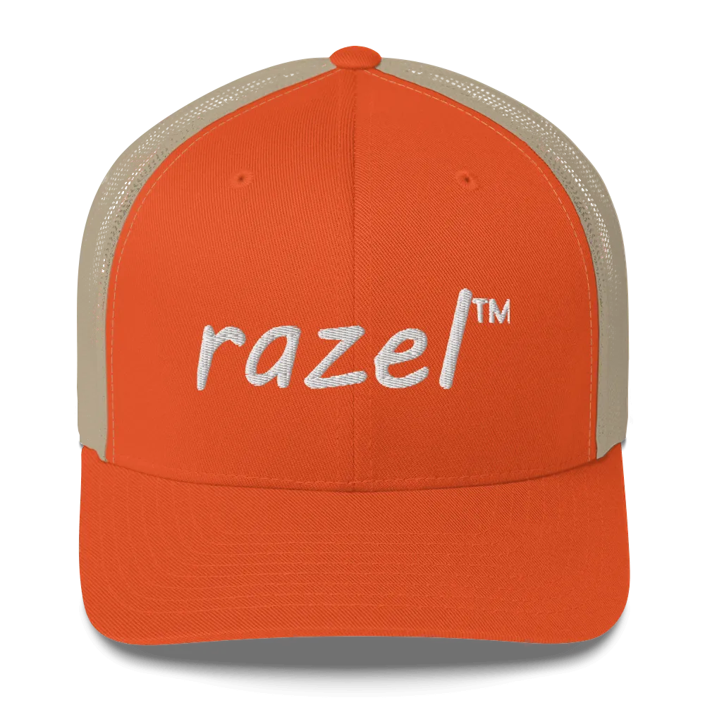 Razel trucker pet wit verstelbaar