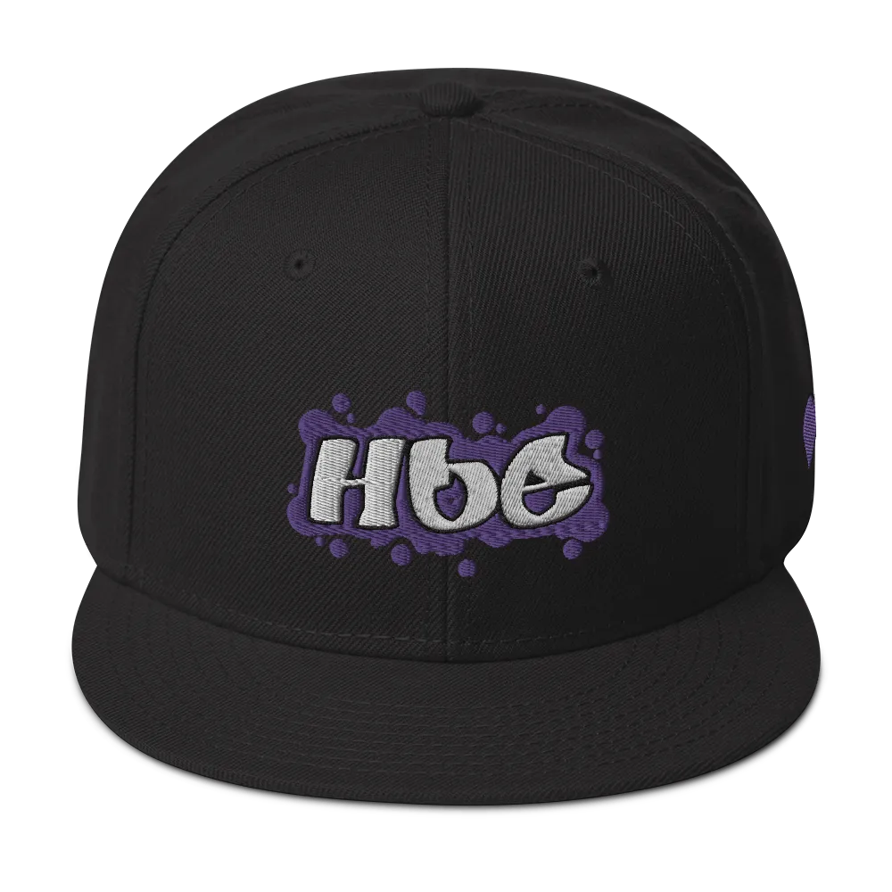 Razel Hoe Snapback Pet Zwart Verstelbaar