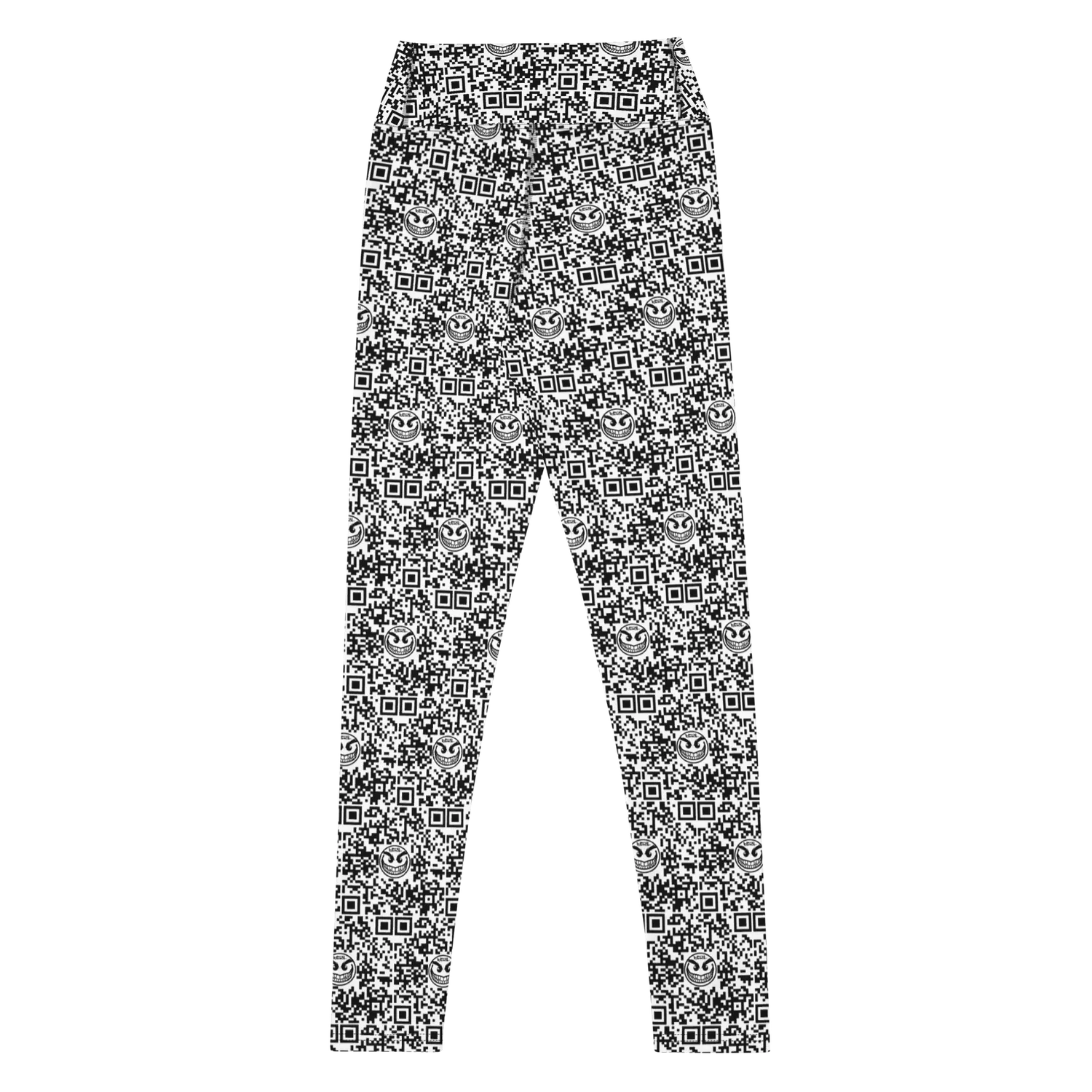Razel Face QR Code Legging hoge taille stretch