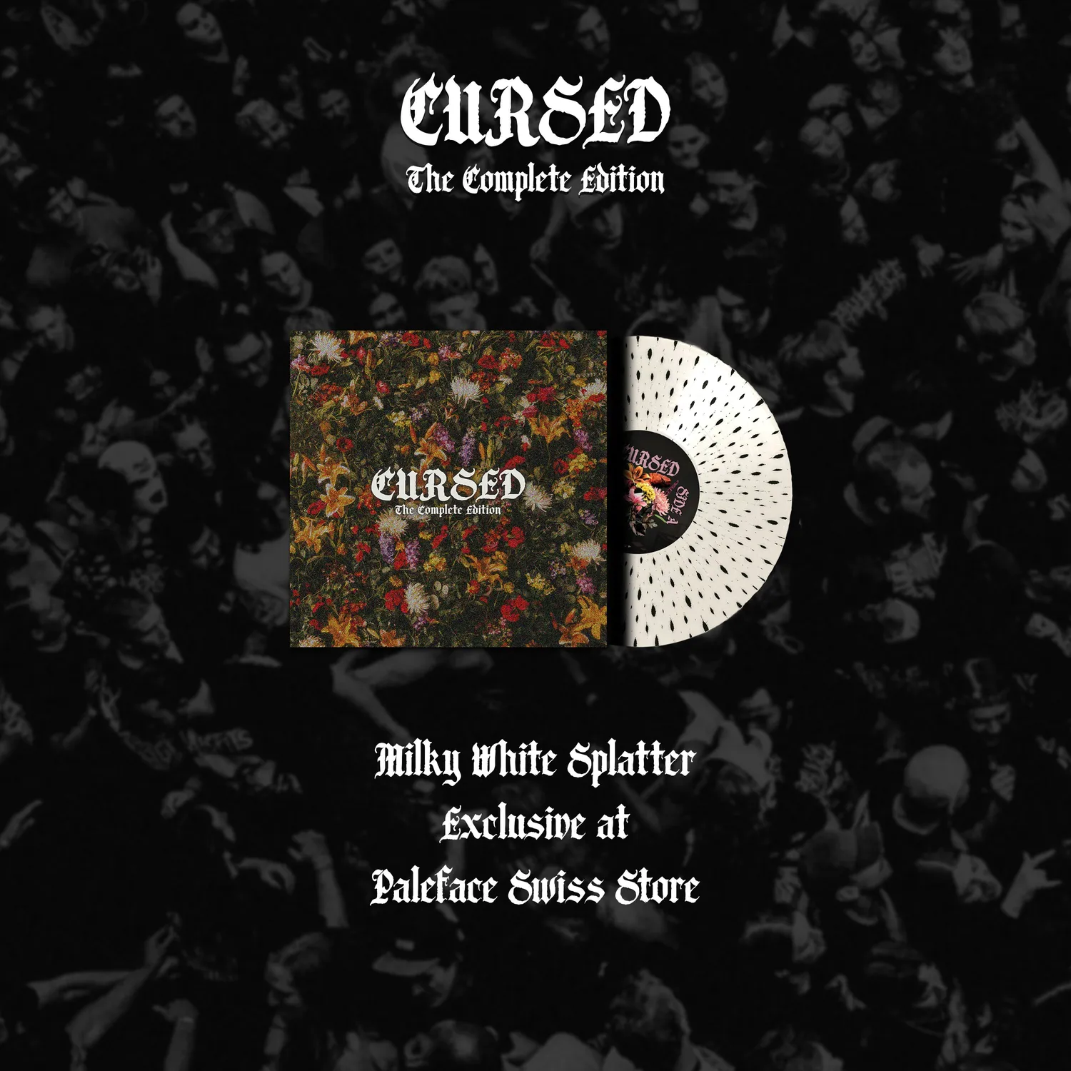 Paleface Swiss Cursed Complete Edition vinyl milky splatter