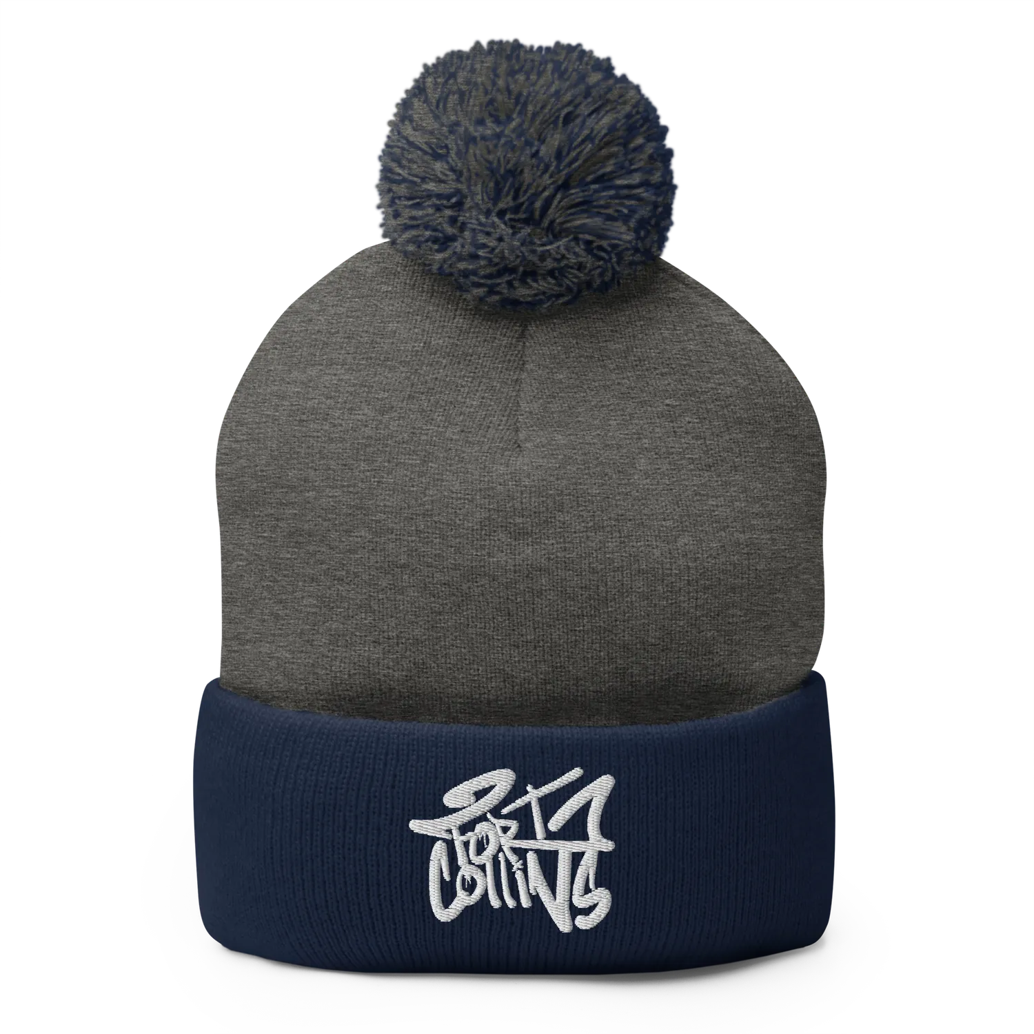 Razel Fort Collins beanie pom-pom acryl zwart
