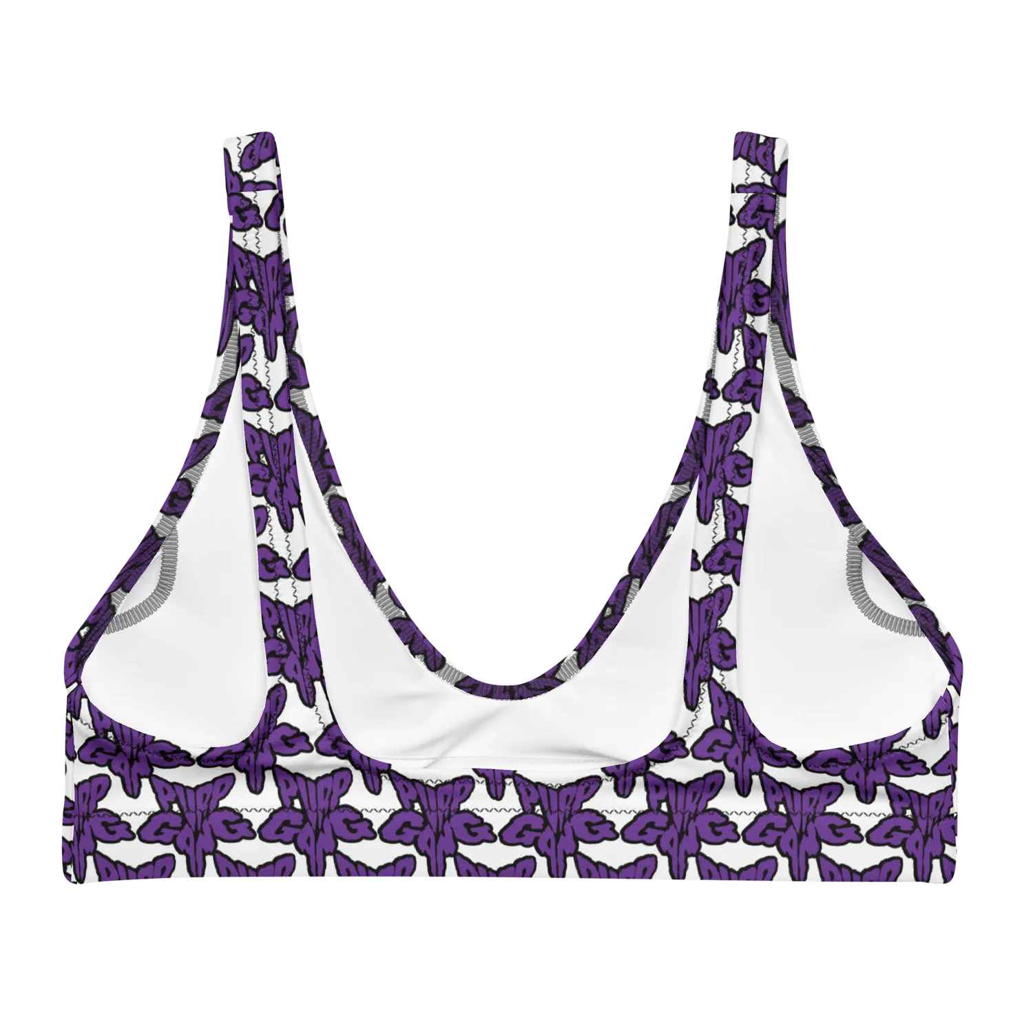 Razel Purp Gang Rock Star Bikinitop padded