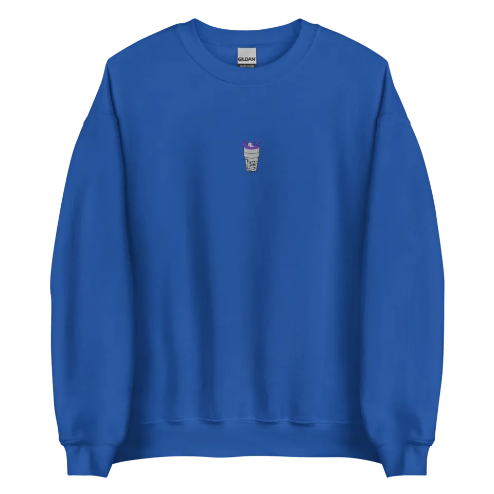 Razel Purp Gang Double Cup sweater zwart