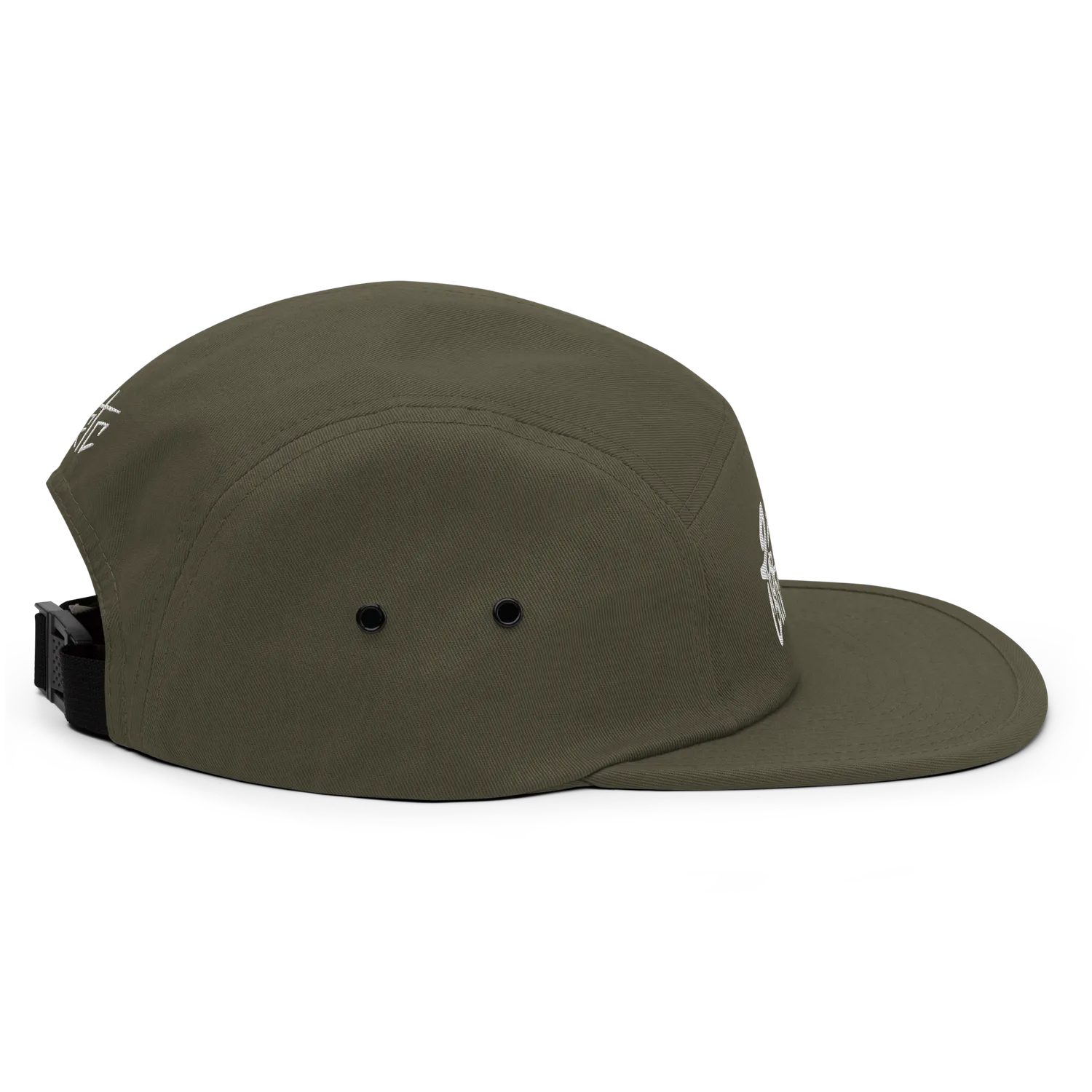 Razel Fort Collins 5 panel pet wit katoen