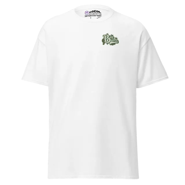 Razel Big Bank T-shirt zwart voor en achter print