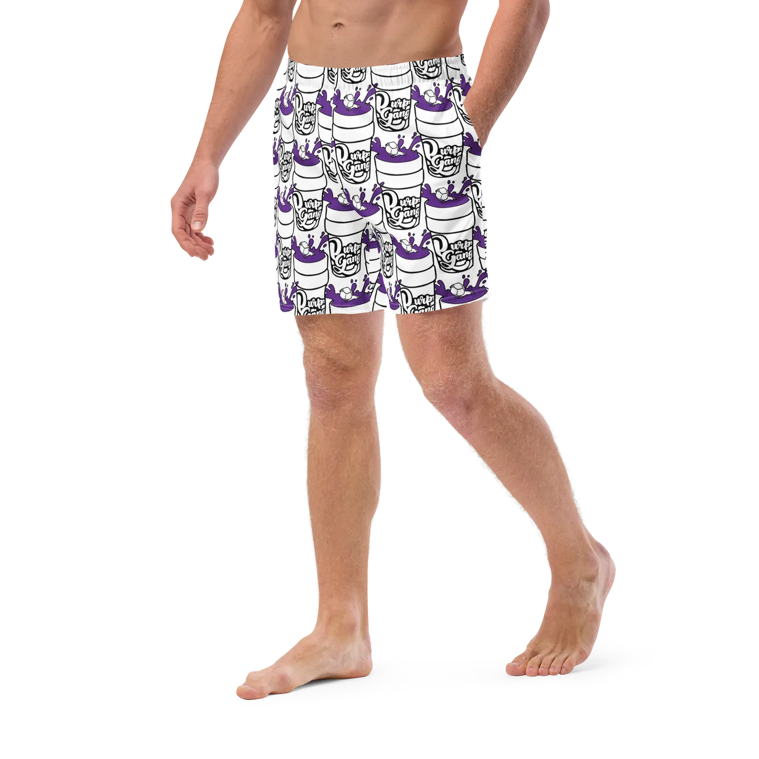 Razel Purp Gang Double Cup zwemshort maat L UPF50+