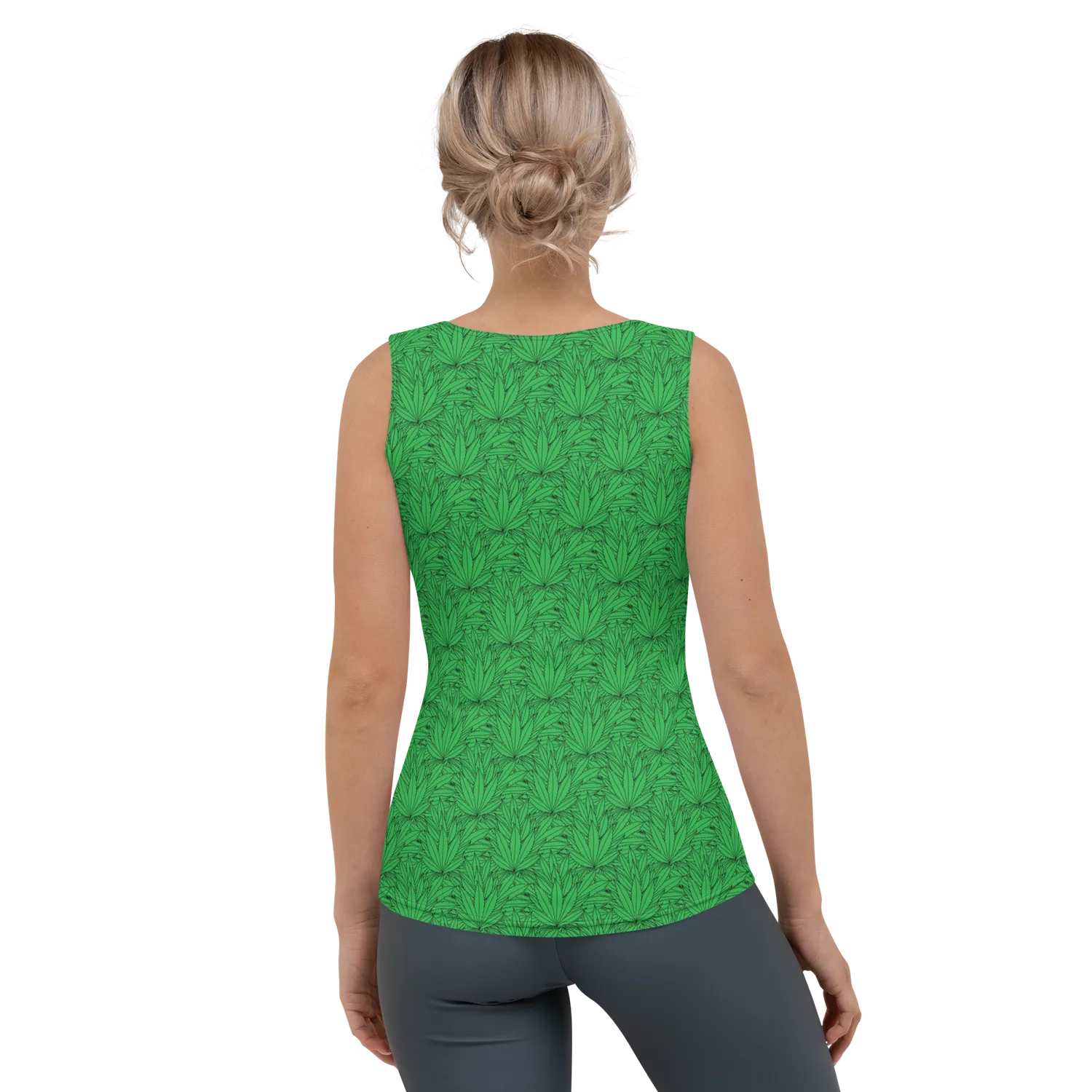 Razel Marijuana Tree Star tanktop dames stretch