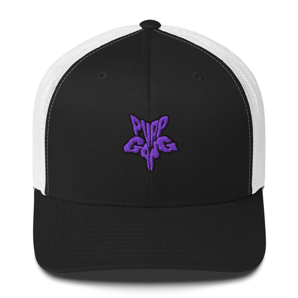 Razel Purp Gang Rock Star trucker pet zwart