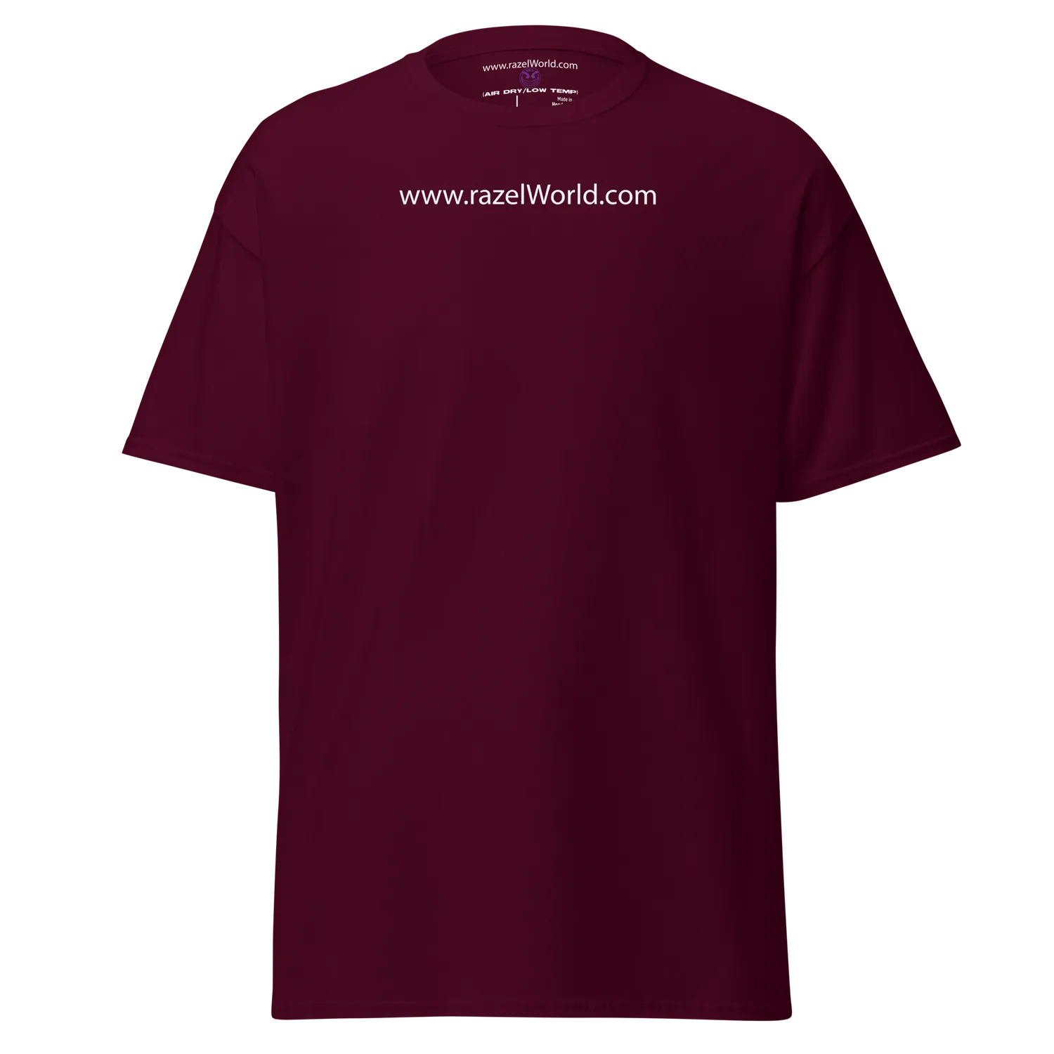 Razel www.razelWorld.com T-shirt wit katoen borstprint