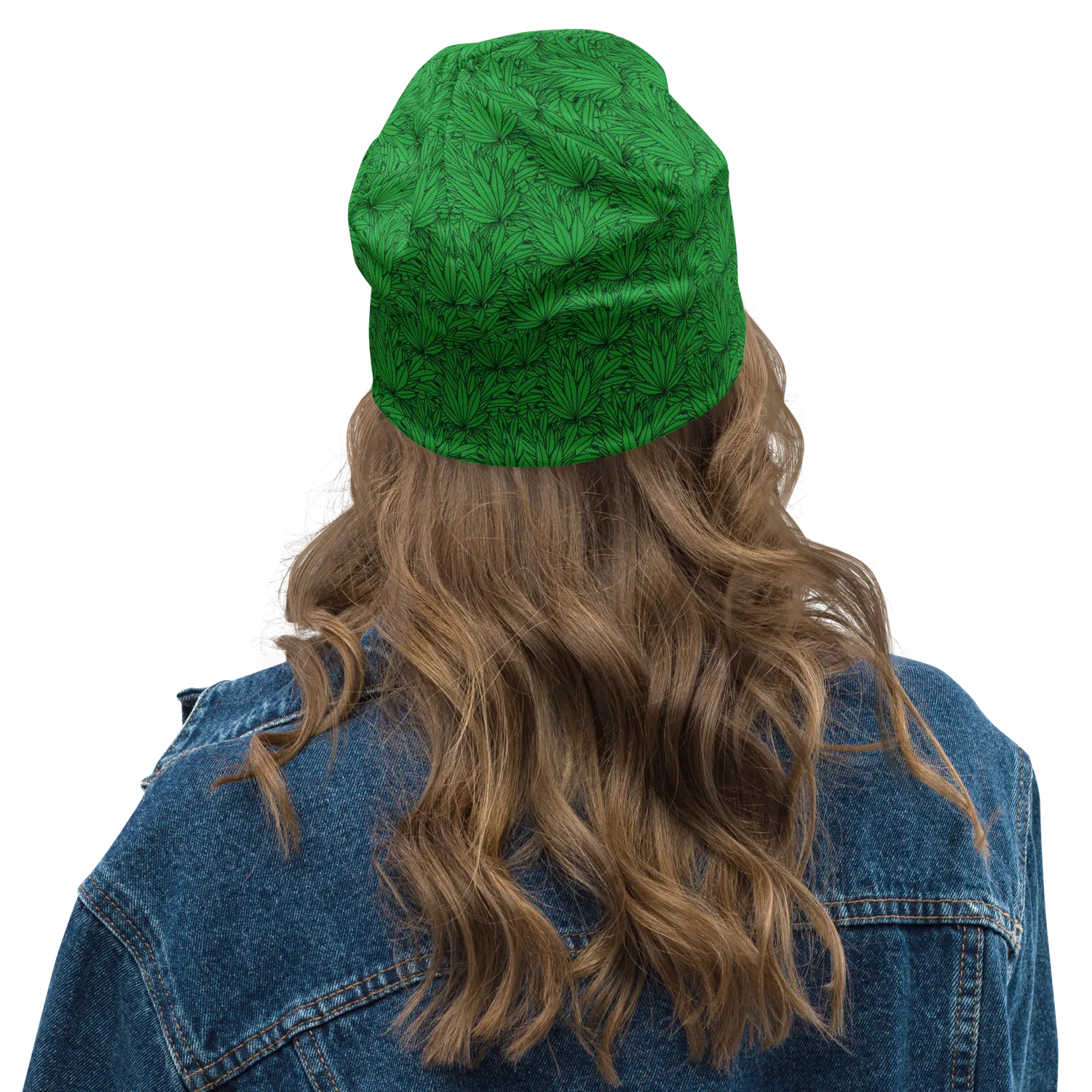 Razel Marijuana Tree Star Motif beanie dubbellaags