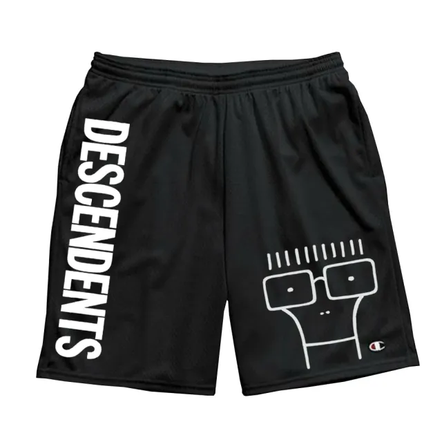 Descendents Milo Logo mesh short zwart Champion
