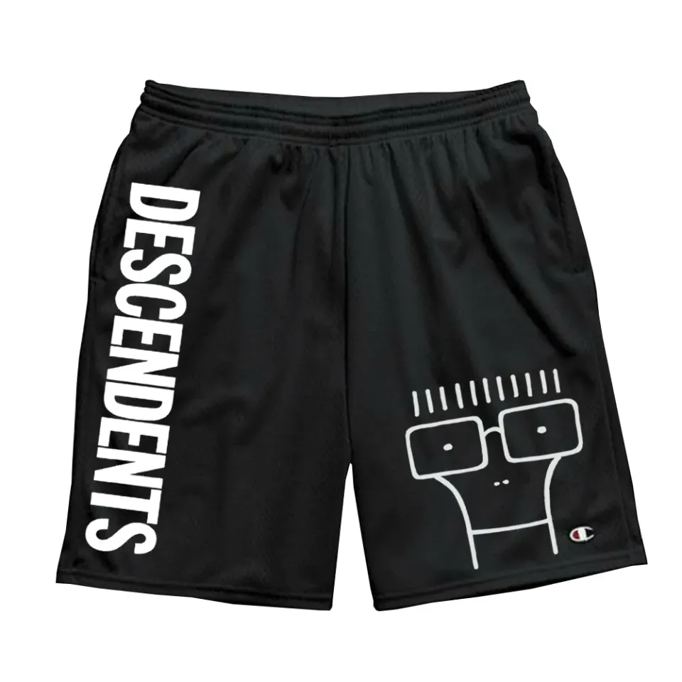 Descendents Milo Logo mesh short zwart Champion