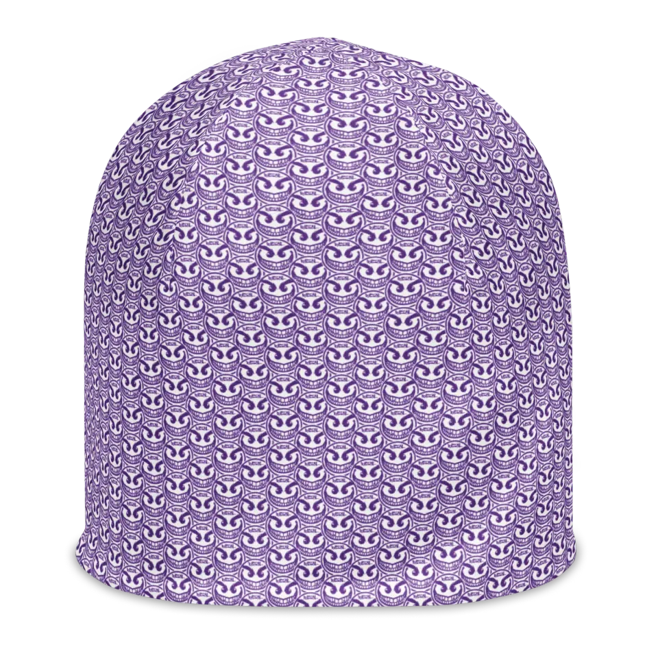Razel Face Motif muts maat M dubbellaags