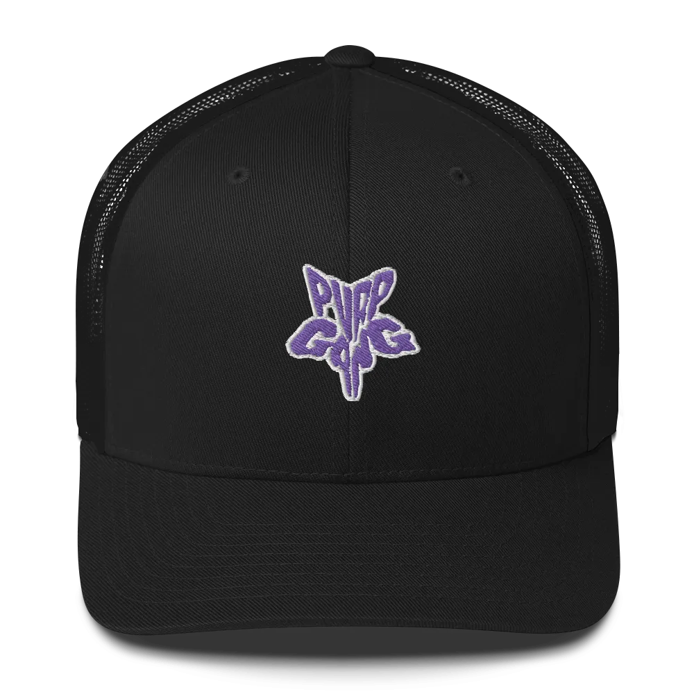 Razel Purp Gang Rock Star trucker pet zwart