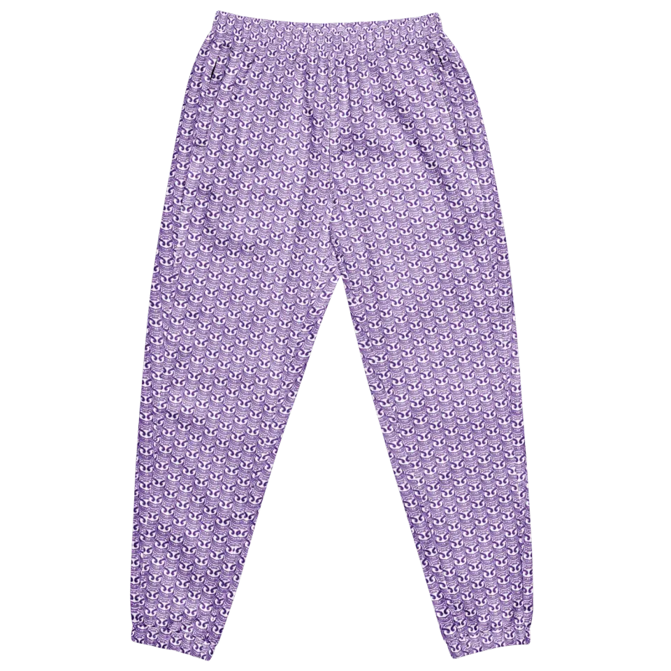 Razel Face Motif trainingsbroek joggingbroek zwart M