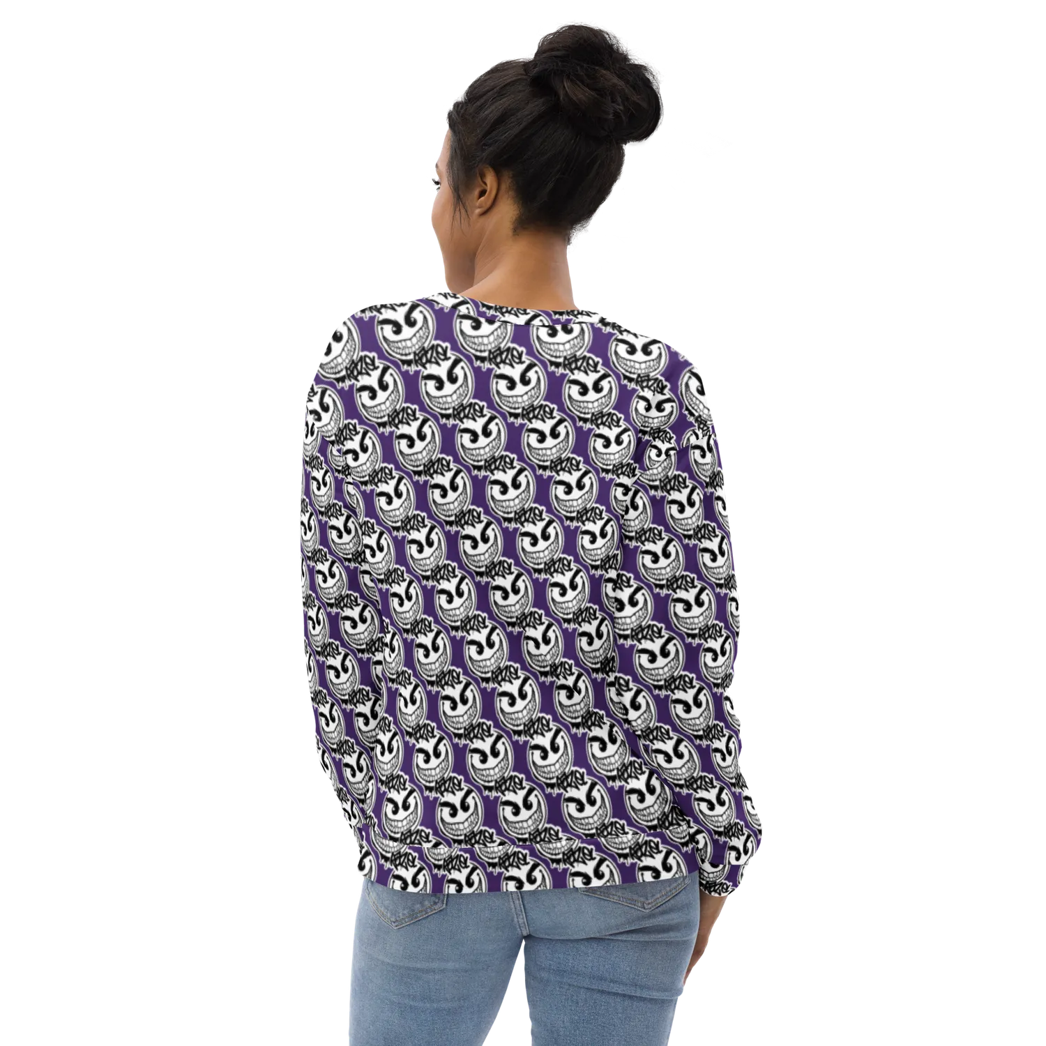 Razel Gang Drip Face crewneck fleece uniseks