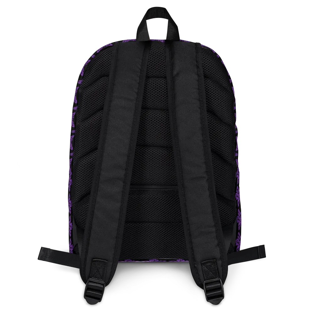 Razel Purp Gang Rock Star Motif Rugzak 15 inch