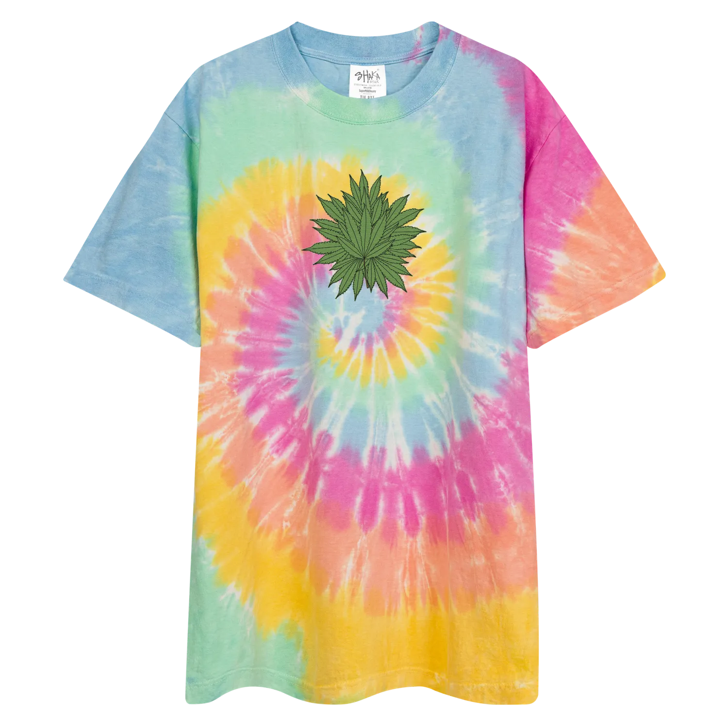 Razel Marijuana Tree Star oversized T-shirt Milky way S