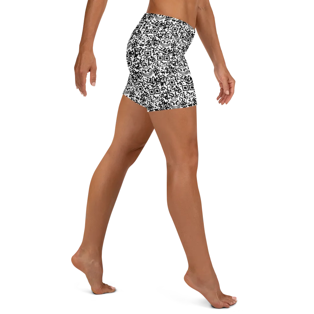 Razel QR Code Motif Spanks short M stretch
